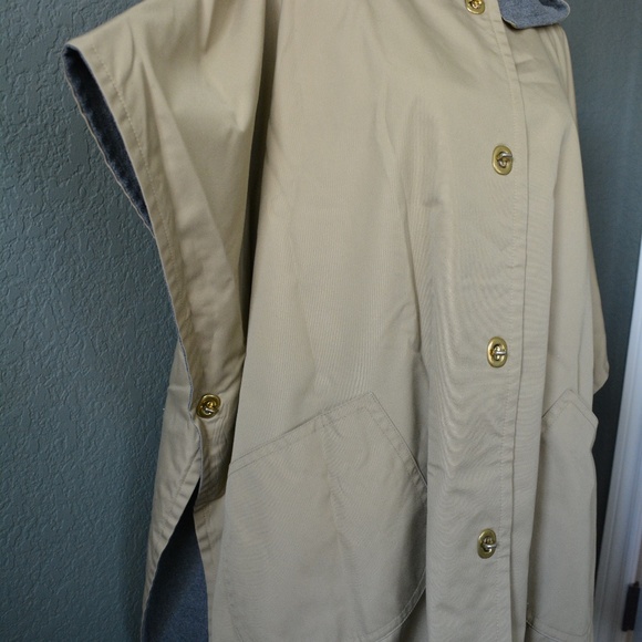 RARE Vintage 1960's Bonnie Cashin Poncho Weatherwear for Russ Taylor "Turnlock" - Picture 4 of 11